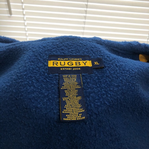 Ralph Lauren Rugby Yellow Stadium Coat XL - Picture 3 of 8